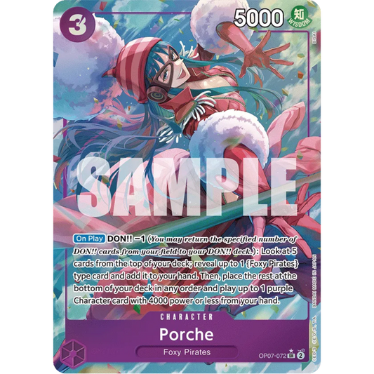 Porche (Parallel) (OP07-072) - 500 Years in the Future Foil
