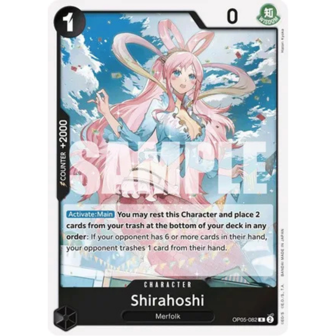 Shirahoshi (OP05-082) (Reprint) (OP05-082) - Premium Booster -The Best- Foil