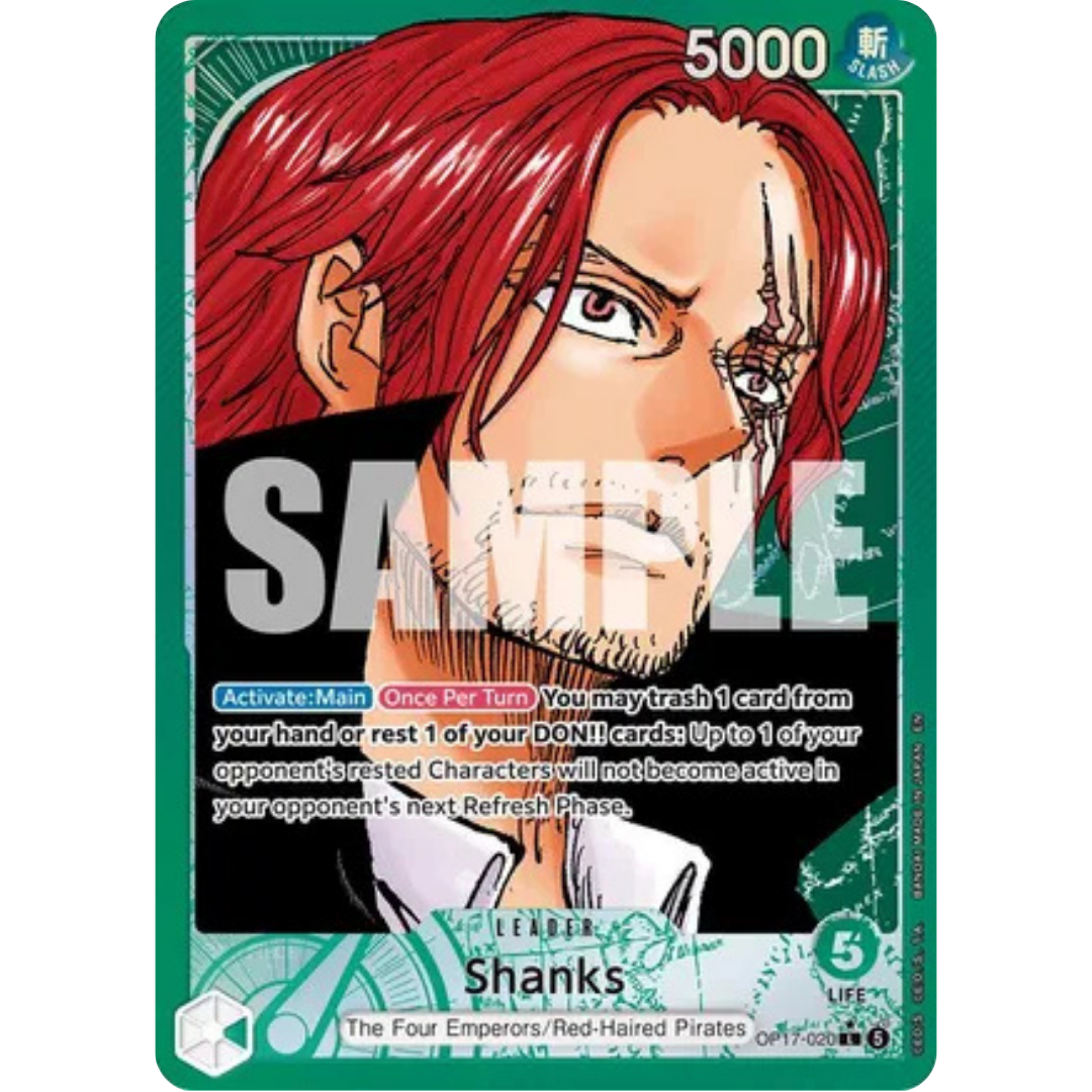 Shanks (020) (Alternate Art) (OP17-020) - The World's Strongest Warriors Foil