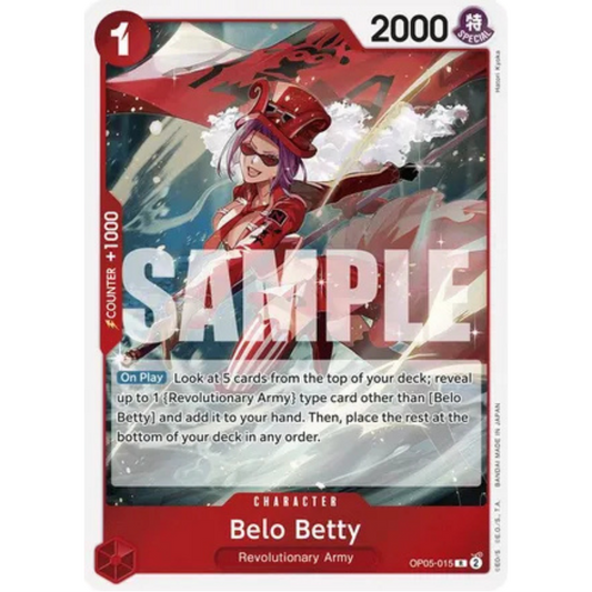 Belo Betty (OP05-015) (Reprint) (OP05-015) - Premium Booster -The Best- Foil