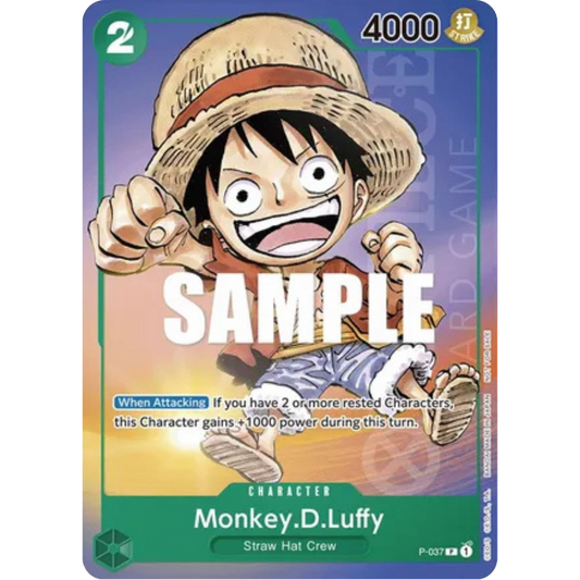 Monkey.D.Luffy (Gen Con 2023) (P-037) - One Piece Promotion Cards Foil