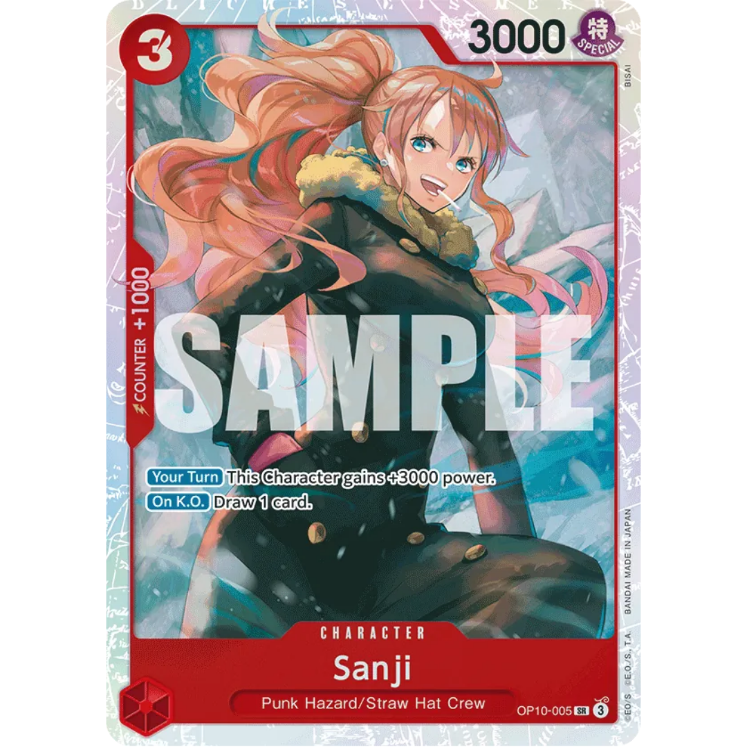 Sanji (OP10-005) - Royal Blood Foil