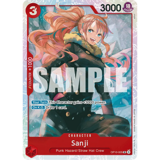 Sanji (OP10-005) - Royal Blood Foil