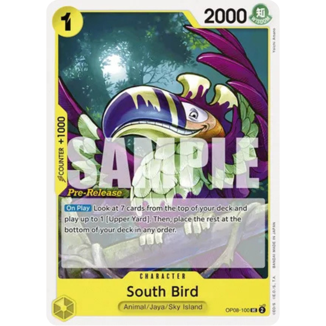 South Bird (OP08-100) - Two Legends Pre-Release Cards