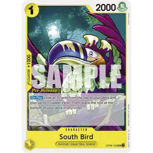 South Bird (OP08-100) - Two Legends Pre-Release Cards