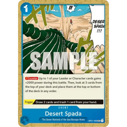 Desert Spada (OP01-088) - Romance Dawn