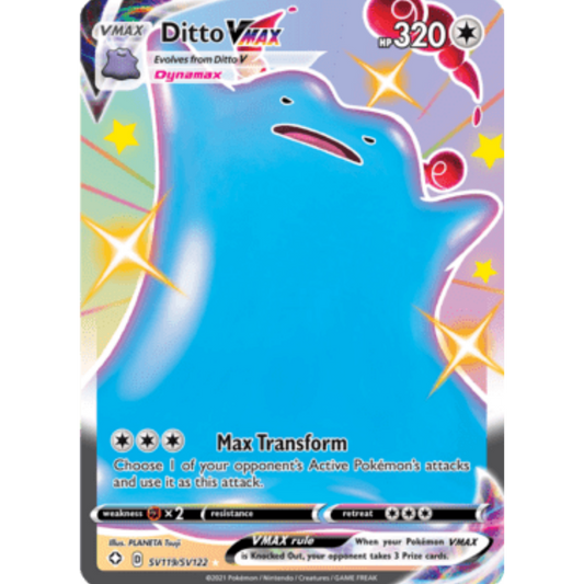 Ditto VMAX (SV119/SV122) [Sword & Shield: Shining Fates]