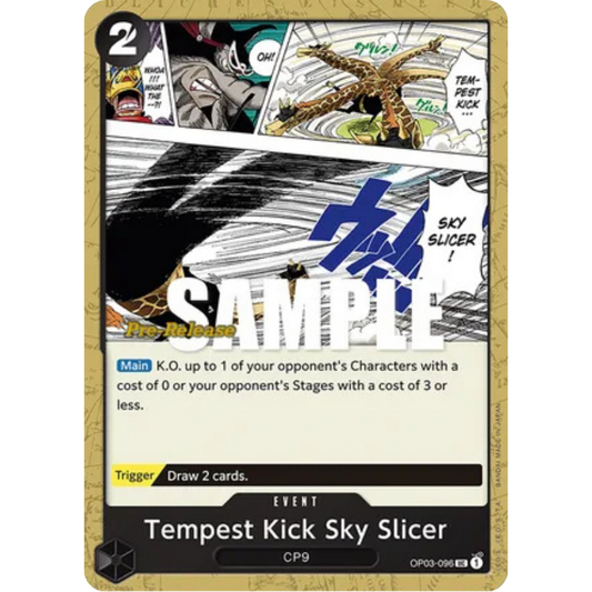 Tempest Kick Sky Slicer (OP03-096) - Pillars of Strength Pre-Release Cards