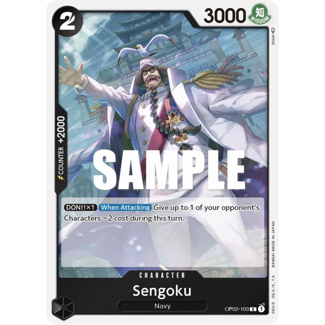Sengoku (OP02-103) - Paramount War Foil
