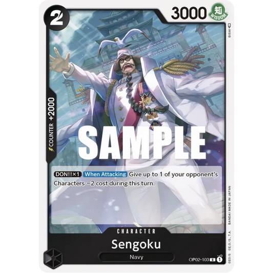 Sengoku (OP02-103) - Paramount War Foil