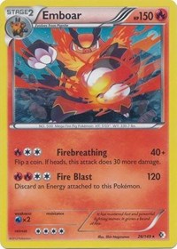Emboar - 26/149 (Cosmos Holo)/149  - Holofoil Blister Exclusives - Promo