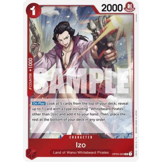 Izo (OP03-003) (Reprint) (OP03-003) - Premium Booster -The Best- Foil