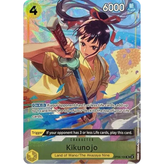 Kikunojo (Premium Card Collection -Best Selection Vol. 2-) (OP06-104) - One Piece Promotion Cards Foil