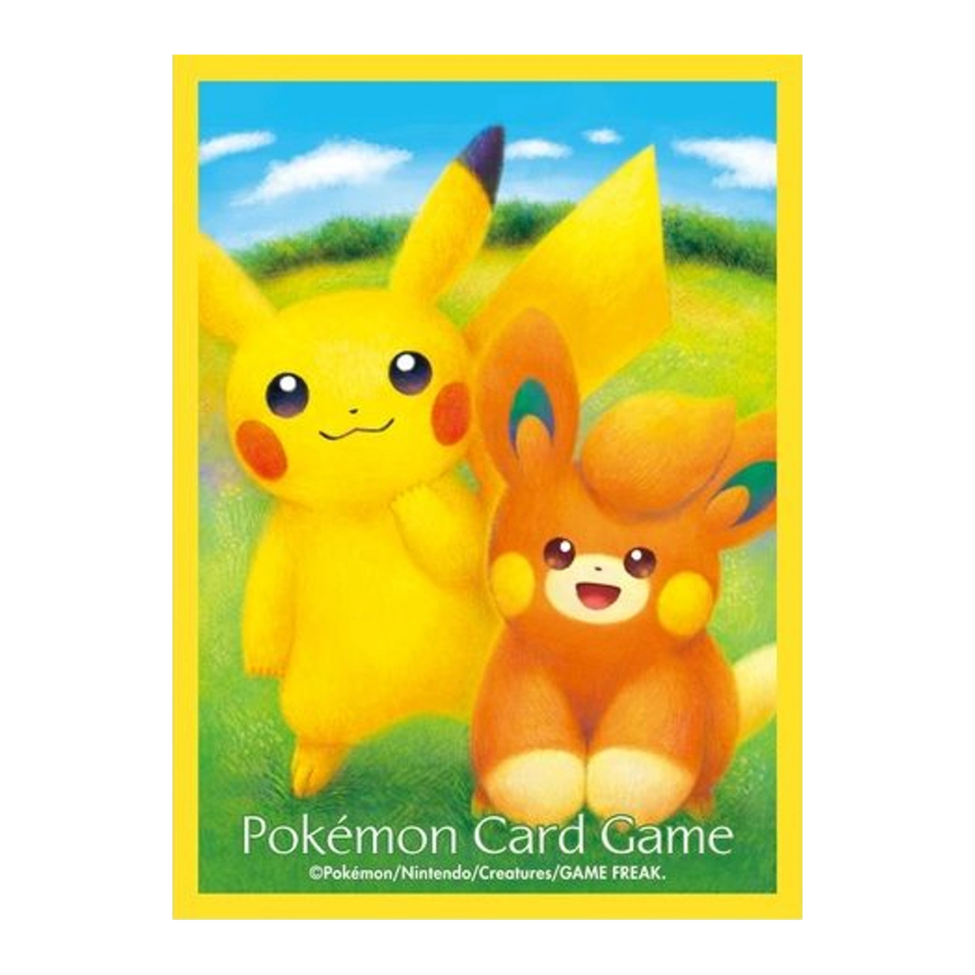 Card Sleeves - Pikachu & Pawmi (64-Pack)