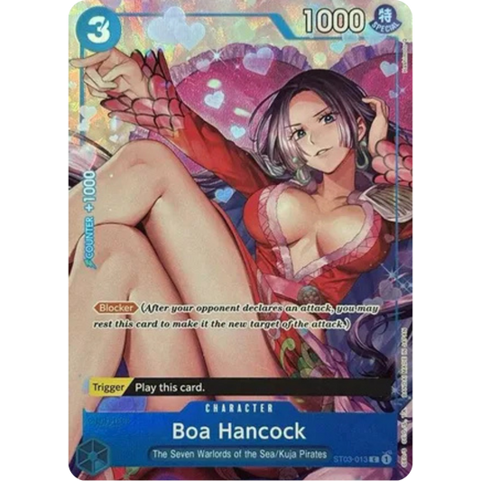 Boa Hancock (Premium Card Collection -Best Selection Vol. 2-) (ST03-013) - One Piece Promotion Cards Foil
