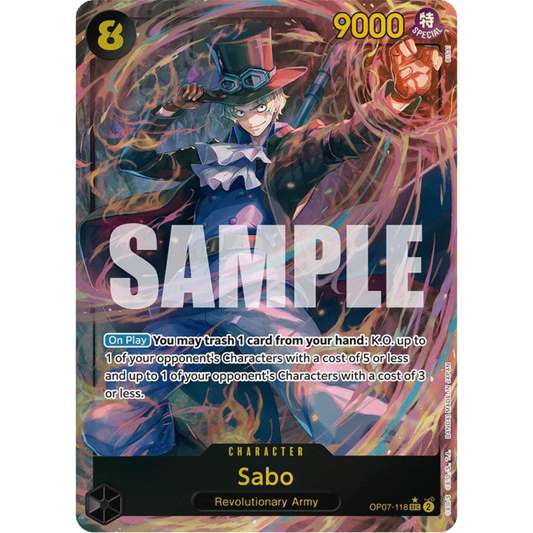 Sabo (Parallel) (OP07-118) - 500 Years in the Future Foil
