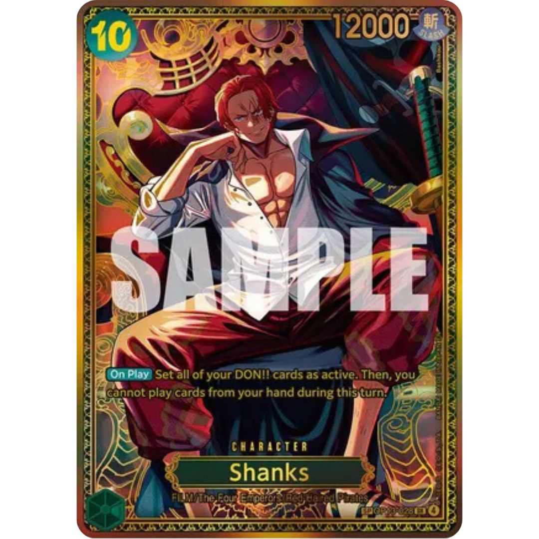 Shanks (OP13-028) (SP) (OP13-028) - The World's Strongest Warriors Foil