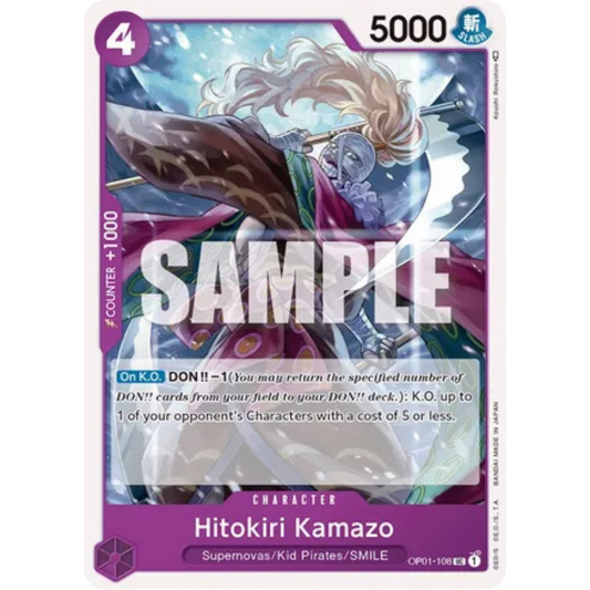 Hitokiri Kamazo (OP01-108) - Romance Dawn