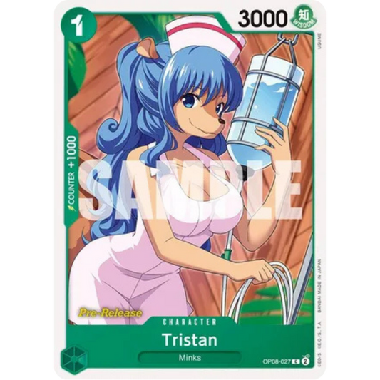 Tristan (OP08-027) - Two Legends Pre-Release Cards