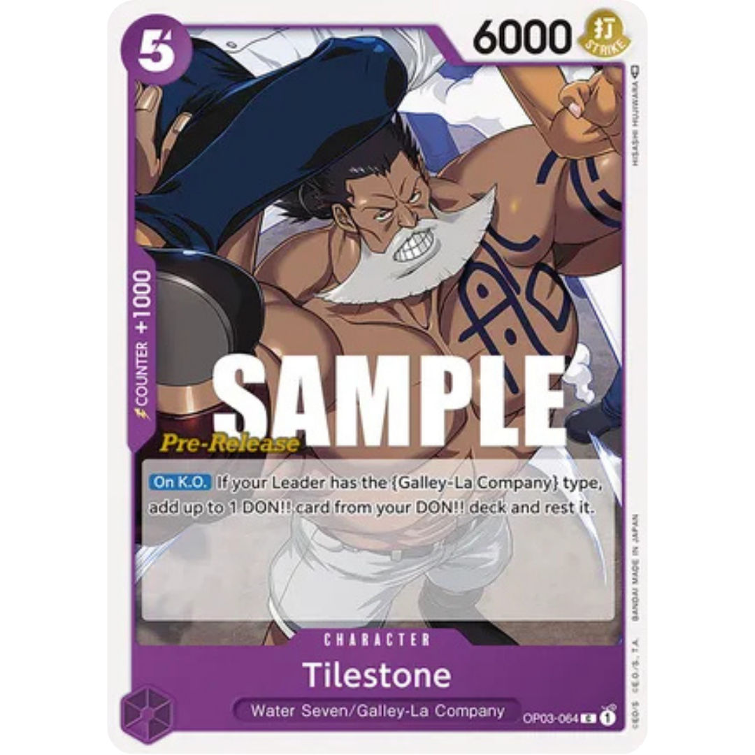 Tilestone (OP03-064) - Pillars of Strength Pre-Release Cards