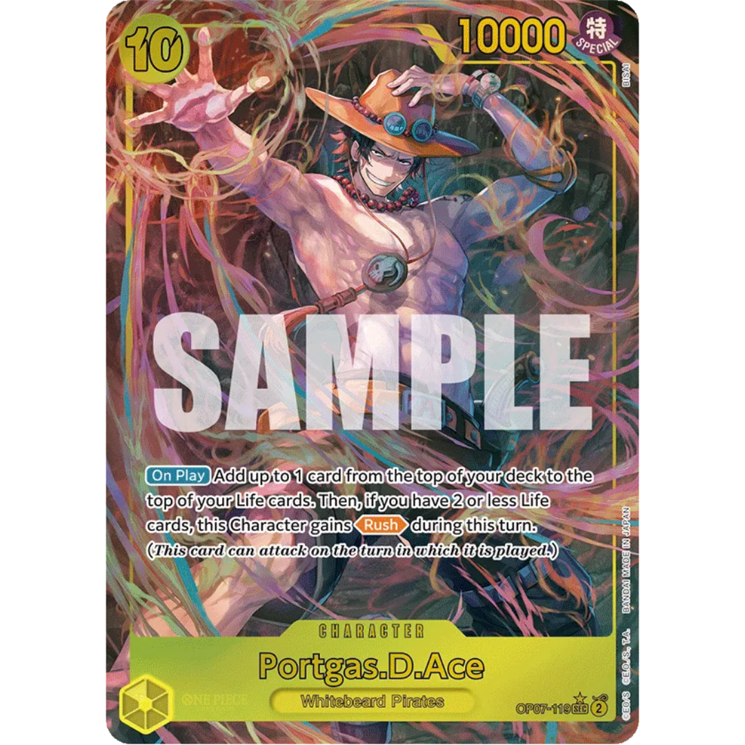 Portgas.D.Ace (119) (Parallel) (OP07-119) - 500 Years in the Future Foil