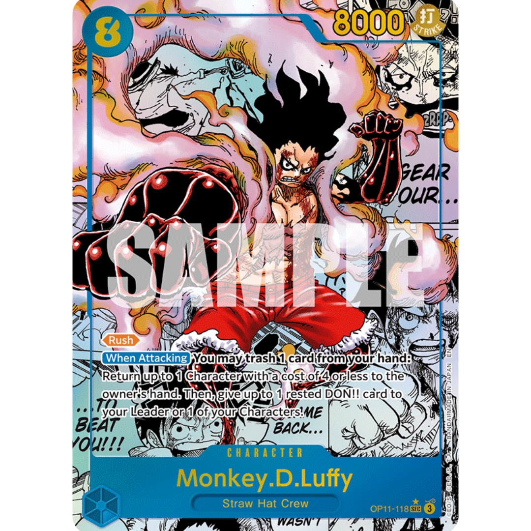 Monkey.D.Luffy (Alternate Art) (Manga) [A Fist of Divine Speed]
