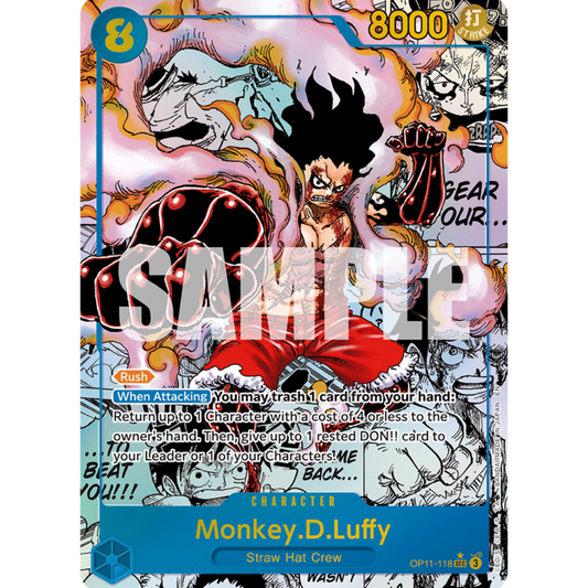 Monkey.D.Luffy (Alternate Art) (Manga) [A Fist of Divine Speed]