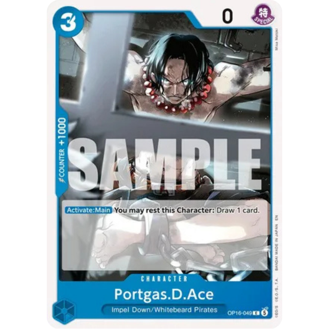 Portgas.D.Ace (049) (OP16-049) - The Time of Battle