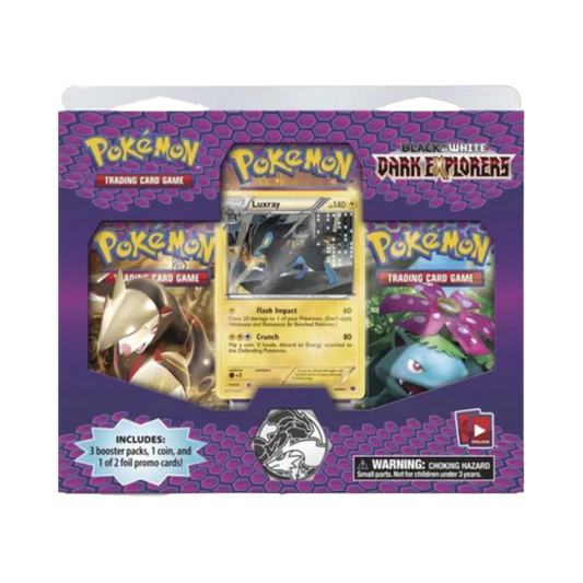 Dark Explorers 3 Pack Blister [Luxray]