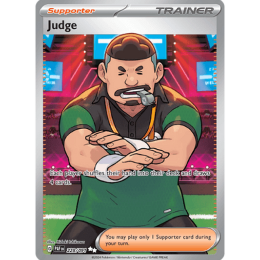 Judge (228/091) [Scarlet & Violet: Paldean Fates]
