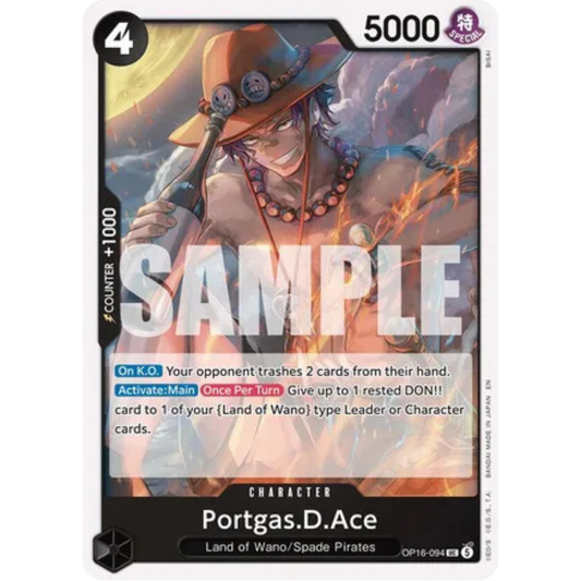 Portgas.D.Ace (094) (OP16-094) - The Time of Battle