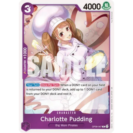 Charlotte Pudding - OP08-067 (Reprint) (OP08-067) - Premium Booster -The Best- Vol. 2 Foil