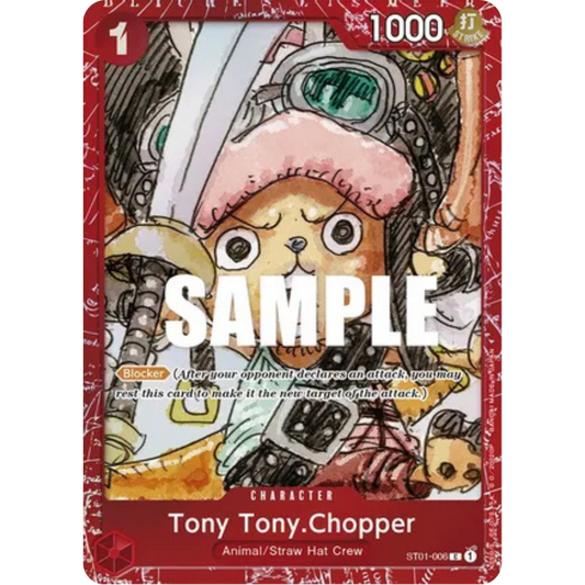 Tony Tony.Chopper (Premium Card Collection -ONE PIECE FILM RED Edition-) (ST01-006) - One Piece Promotion Cards Foil