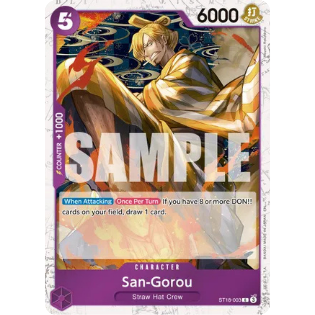San-Gorou (Pirate Foil) (ST18-003) - Premium Booster -The Best- Vol. 2 Foil