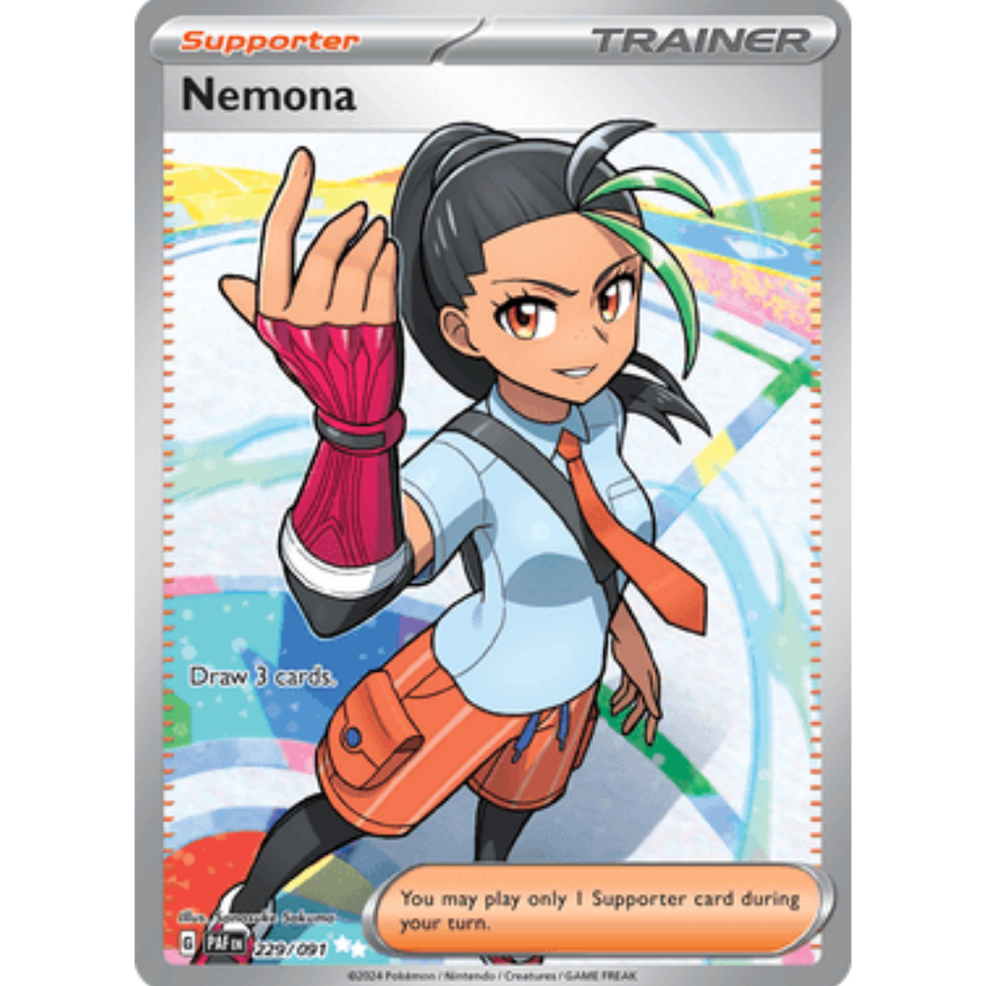Nemona 229/091  - Holofoil SV Paldean Fates - Ultra Rare