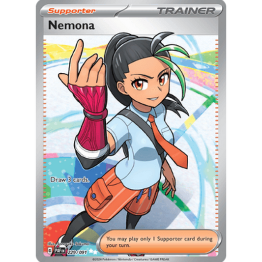 Nemona (229/091) [Scarlet & Violet: Paldean Fates]