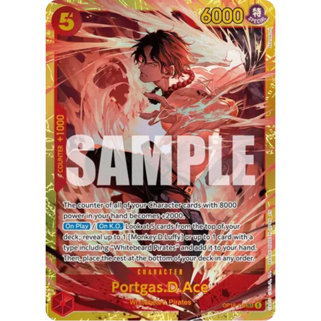 Portgas.D.Ace (118) (OP16-118) - The Time of Battle Foil