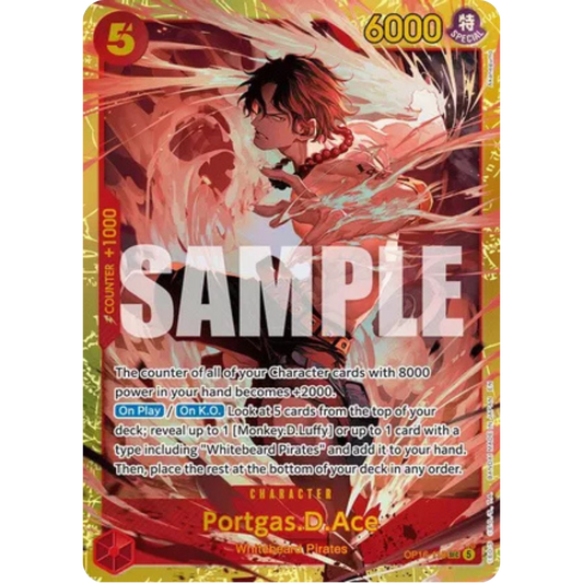 Portgas.D.Ace (118) (OP16-118) - The Time of Battle Foil