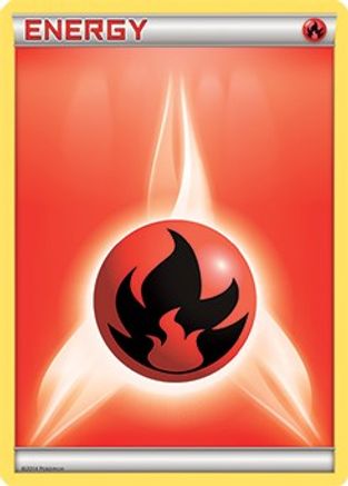 Fire Energy (2011 Unnumbered)  - Holofoil League & Championship Cards - Promo