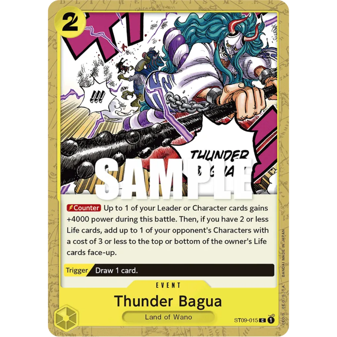 Thunder Bagua (ST09-015) - Starter Deck 9: Yamato