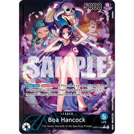 Boa Hancock (038) (Parallel) (OP07-038) - 500 Years in the Future Foil