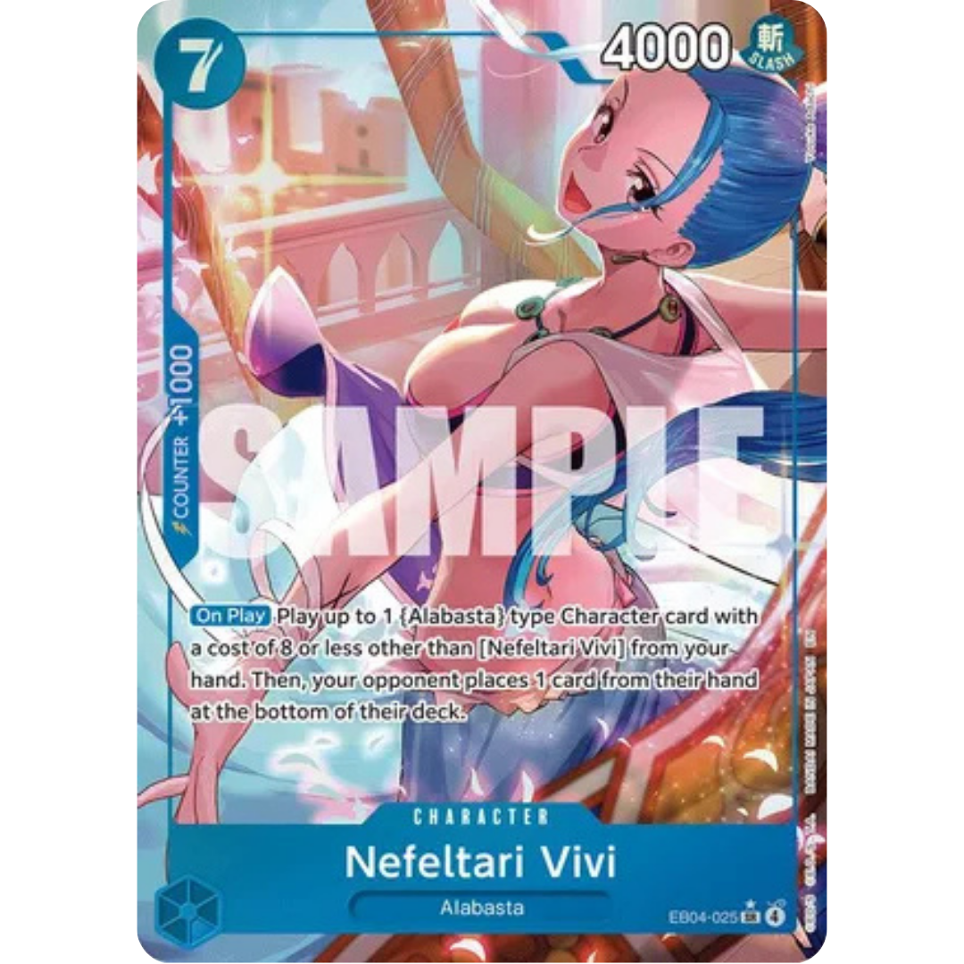 Nefeltari Vivi (Alternate Art) (EB04-025) - The Azure Sea's Seven Foil