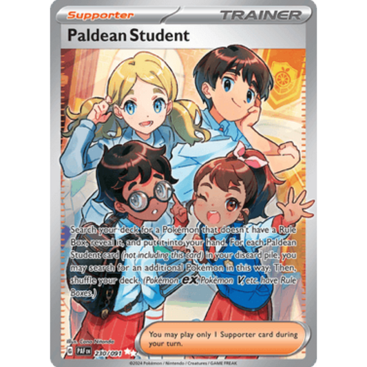 Paldean Student (230/091) [Scarlet & Violet: Paldean Fates]