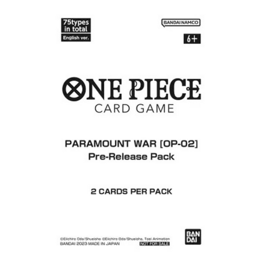 Paramount War - Pre-Release Pack