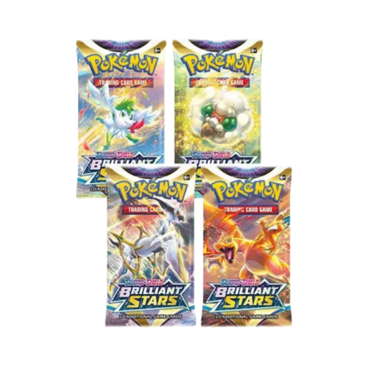 Brilliant Stars Booster Pack Art Bundle [Set of 4]