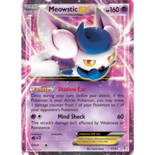 Meowstic EX 037/83  - Holofoil Generations - Ultra Rare