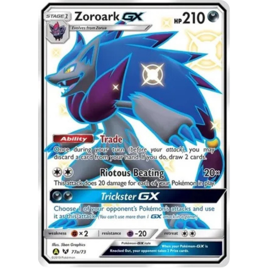Zoroark GX 77a/73  - Holofoil Alternate Art Promos - Promo