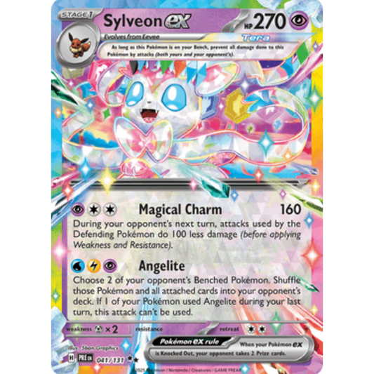 Sylveon ex 041/131  - Holofoil SV Prismatic Evolutions - Double Rare
