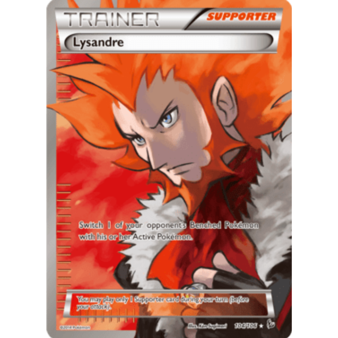 Lysandre (104 Full Art) 104  - Holofoil XY  Flashfire - Ultra Rare