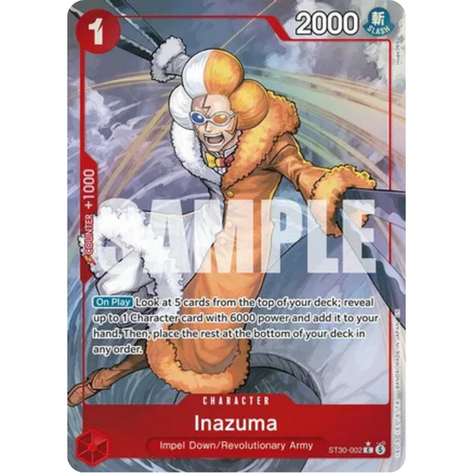 Inazuma (Full Art) (ST30-002) - Starter Deck EX: Luffy & Ace Foil
